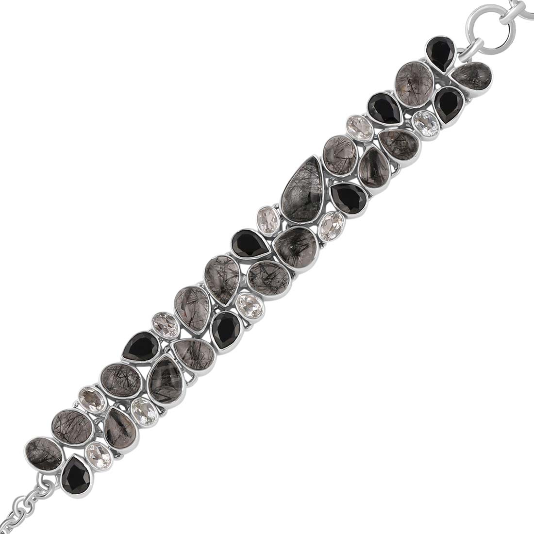 Black Rutile Bracelet-(BLR-B-2)