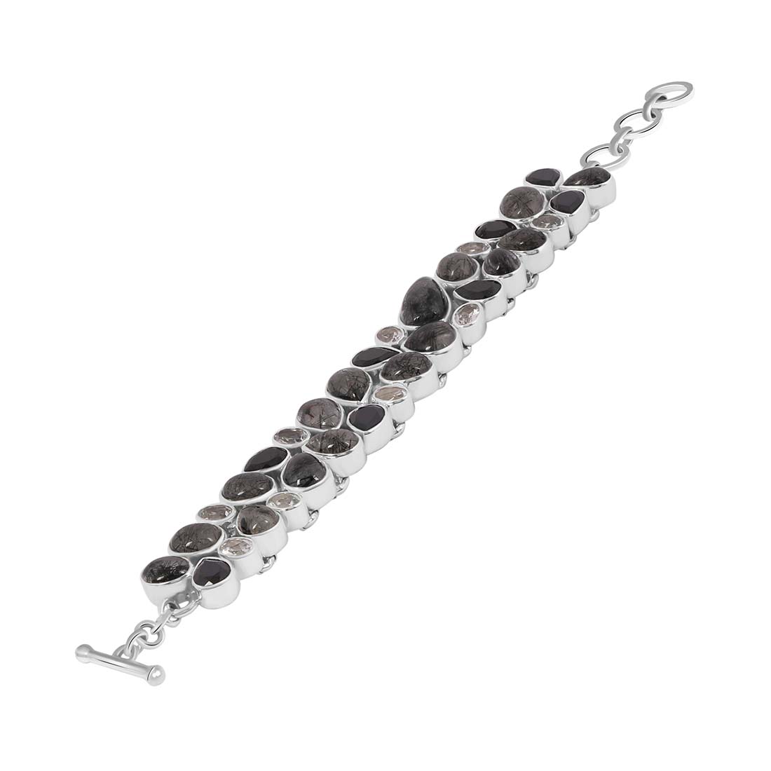 Black Rutile Bracelet-(BLR-B-2)