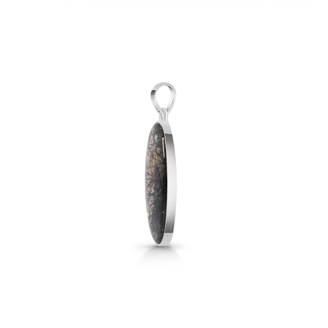 Black Rutile Pendant-(BLR-P-15.)