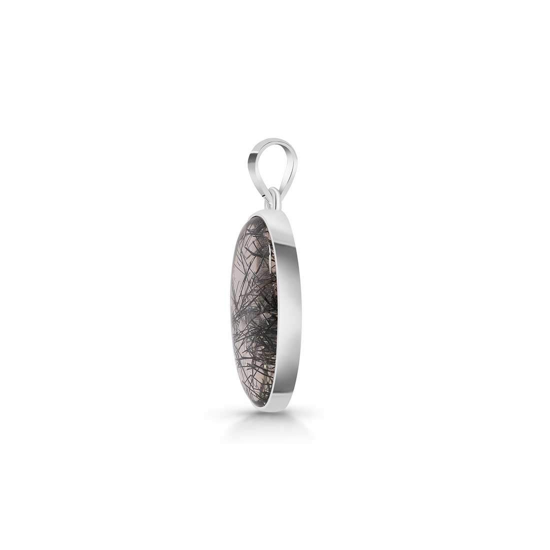 Black Rutile Pendant-(BLR-P-25.)