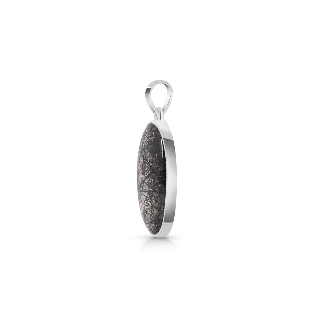 Black Rutile Pendant-(BLR-P-32.)