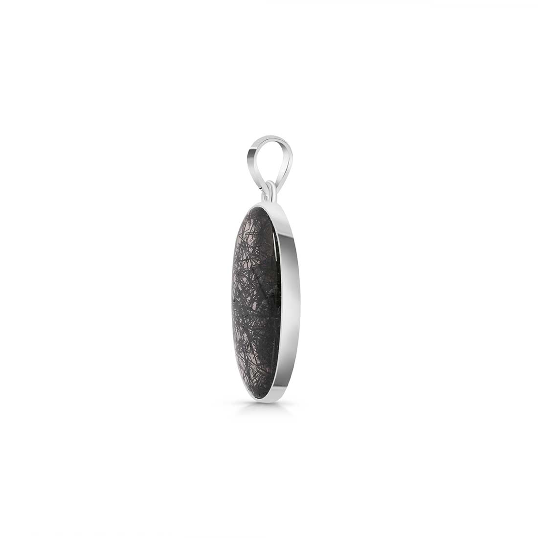 Black Rutile Pendant-(BLR-P-35.)