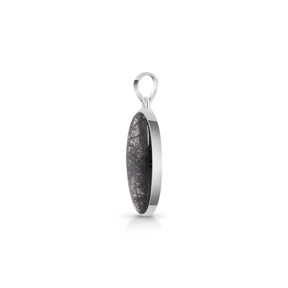 Black Rutile Pendant-(BLR-P-40.)