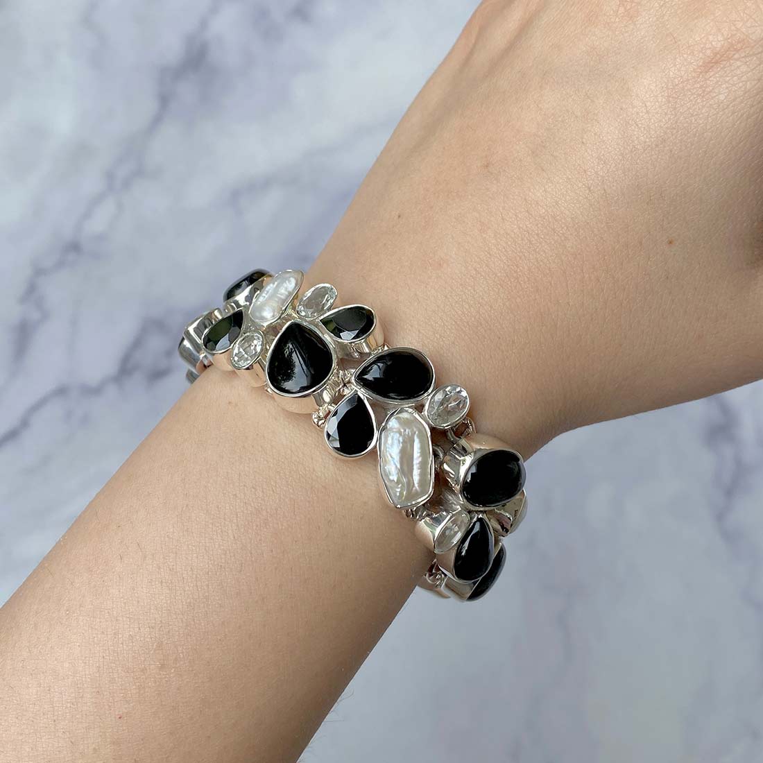 Black Onyx Bracelet-(BOX-B-2)