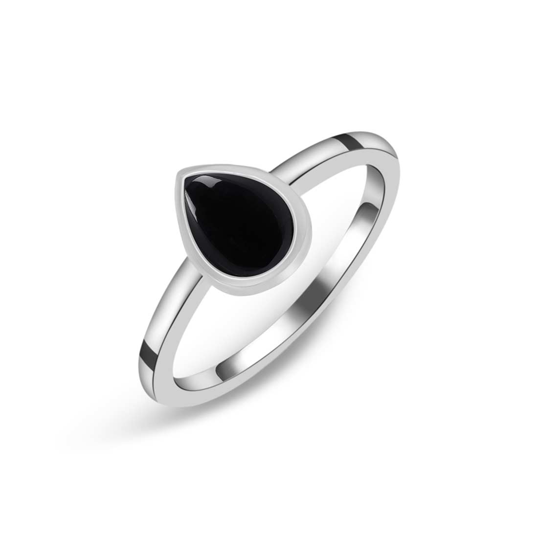 Black Onyx Ring-(BOX-SR-2838.)