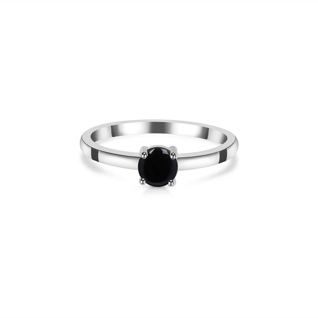 Black Onyx Ring-(BOX-SR-3030.)