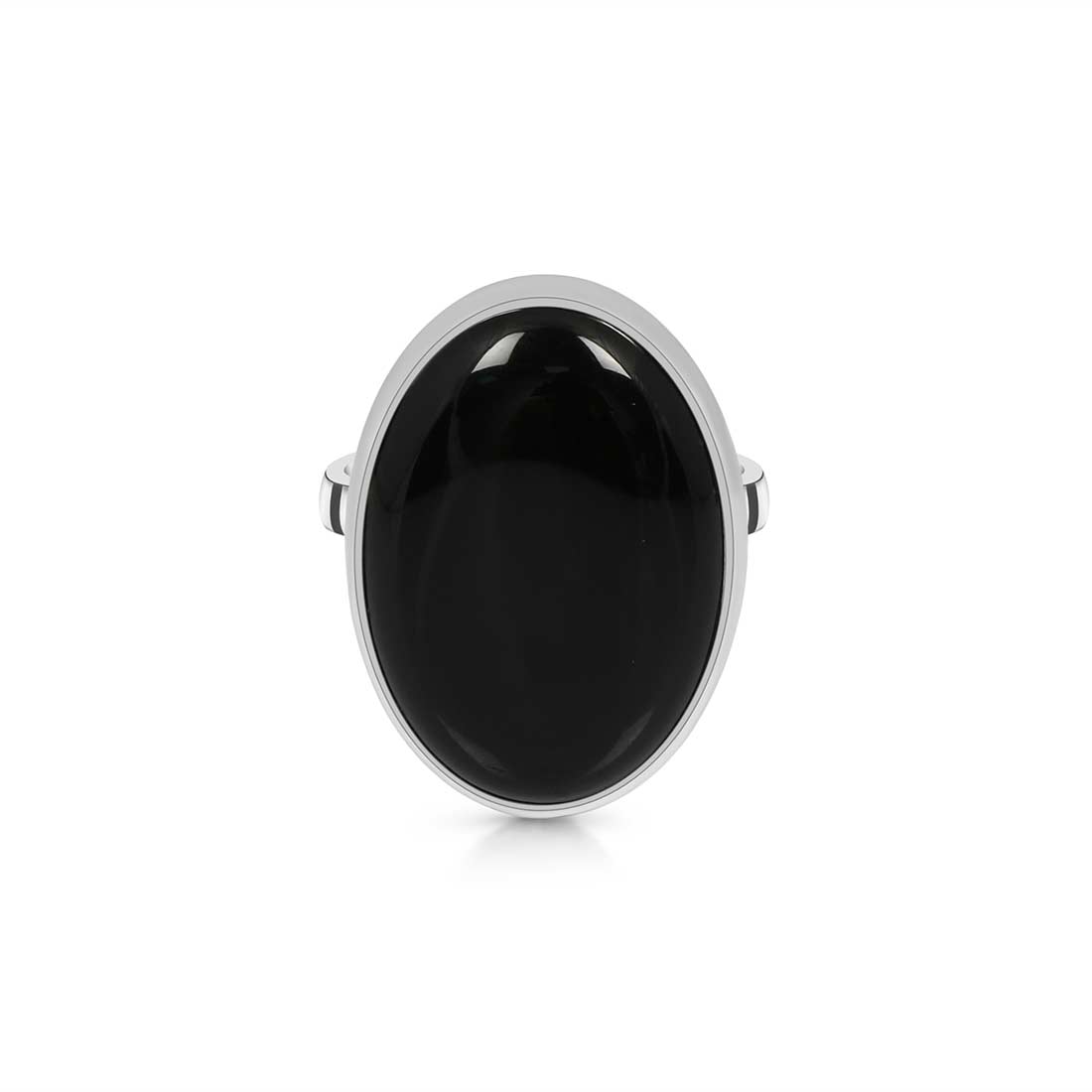 Black Onyx Adjustable Ring-(BOX-R-13)