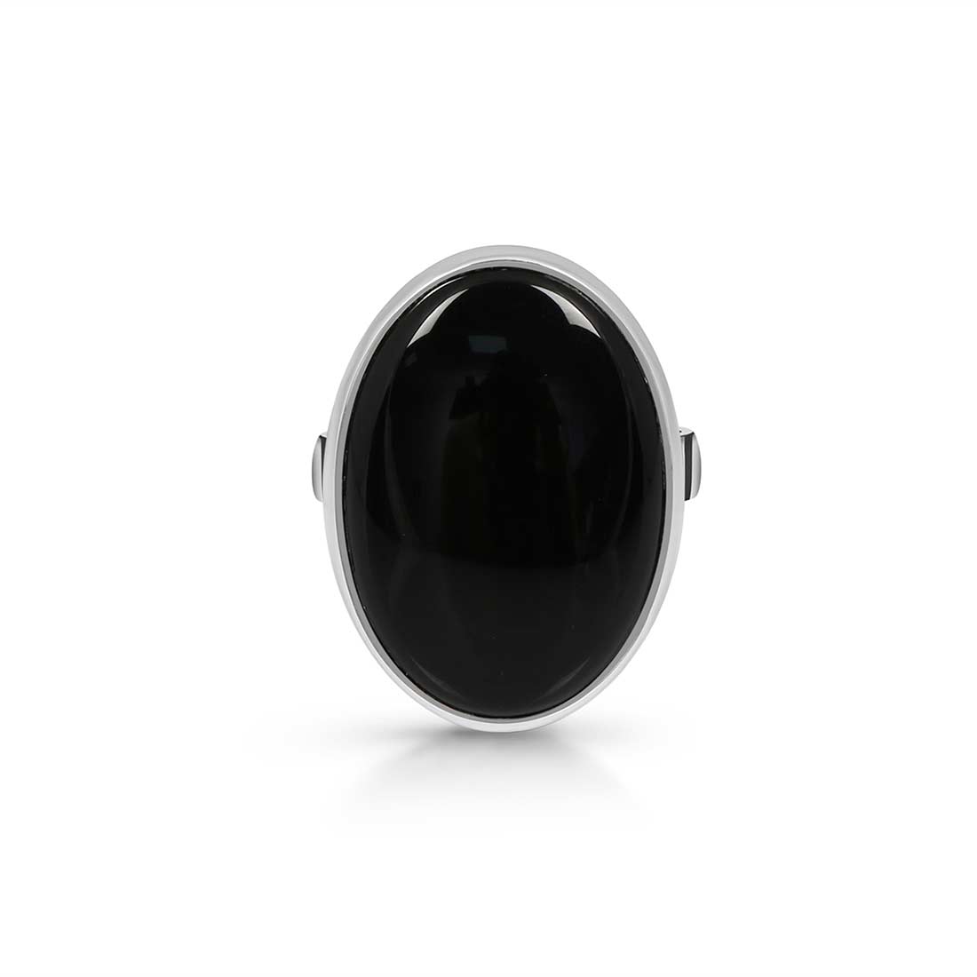 Black Onyx Adjustable Ring-(BOX-R-15)