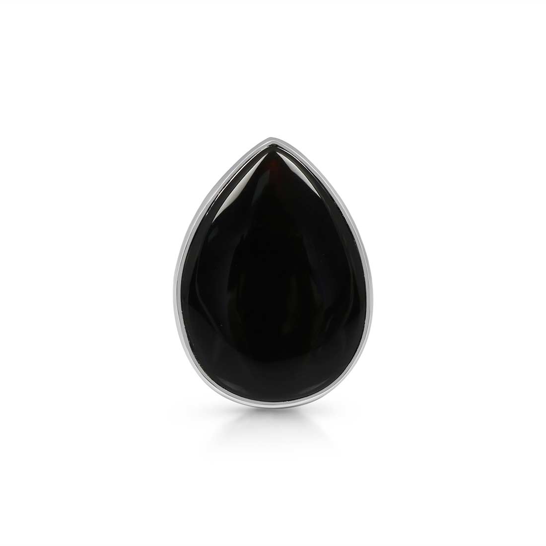 Black Onyx Adjustable Ring-(BOX-R-17)