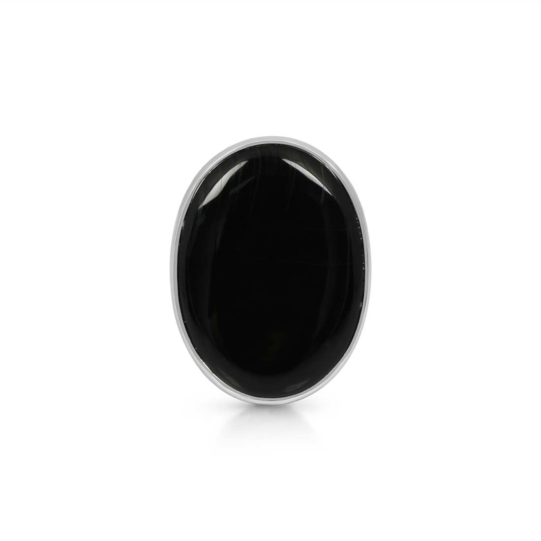 Black Onyx Adjustable Ring-(BOX-R-18)