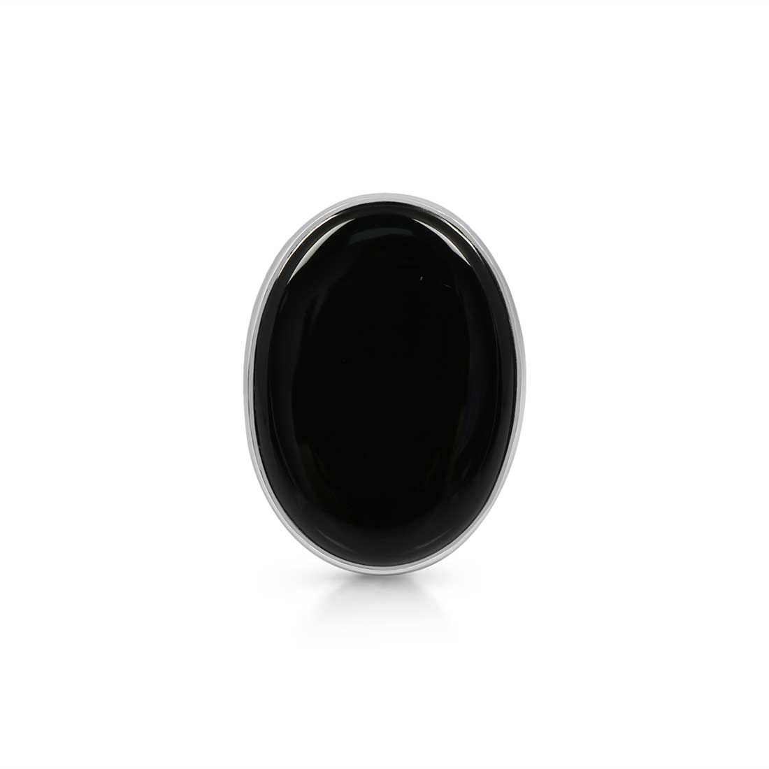 Black Onyx Adjustable Ring-(BOX-R-19)