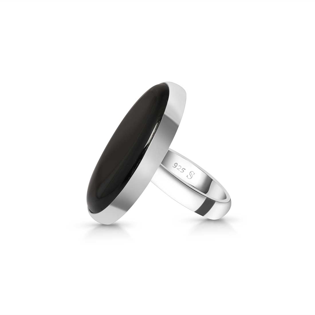 Black Onyx Adjustable Ring-(BOX-R-2)