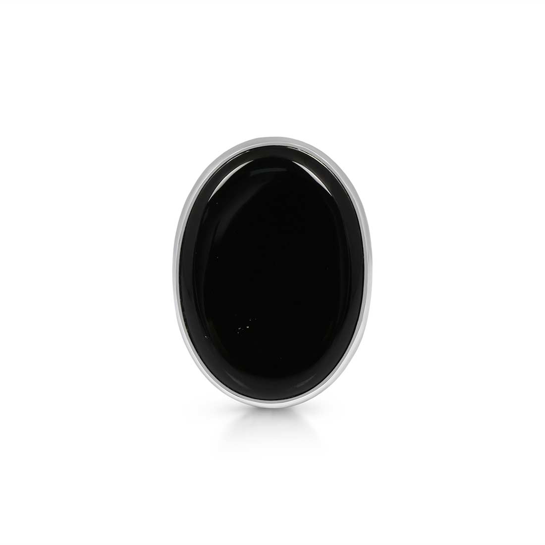 Black Onyx Adjustable Ring-(BOX-R-20)