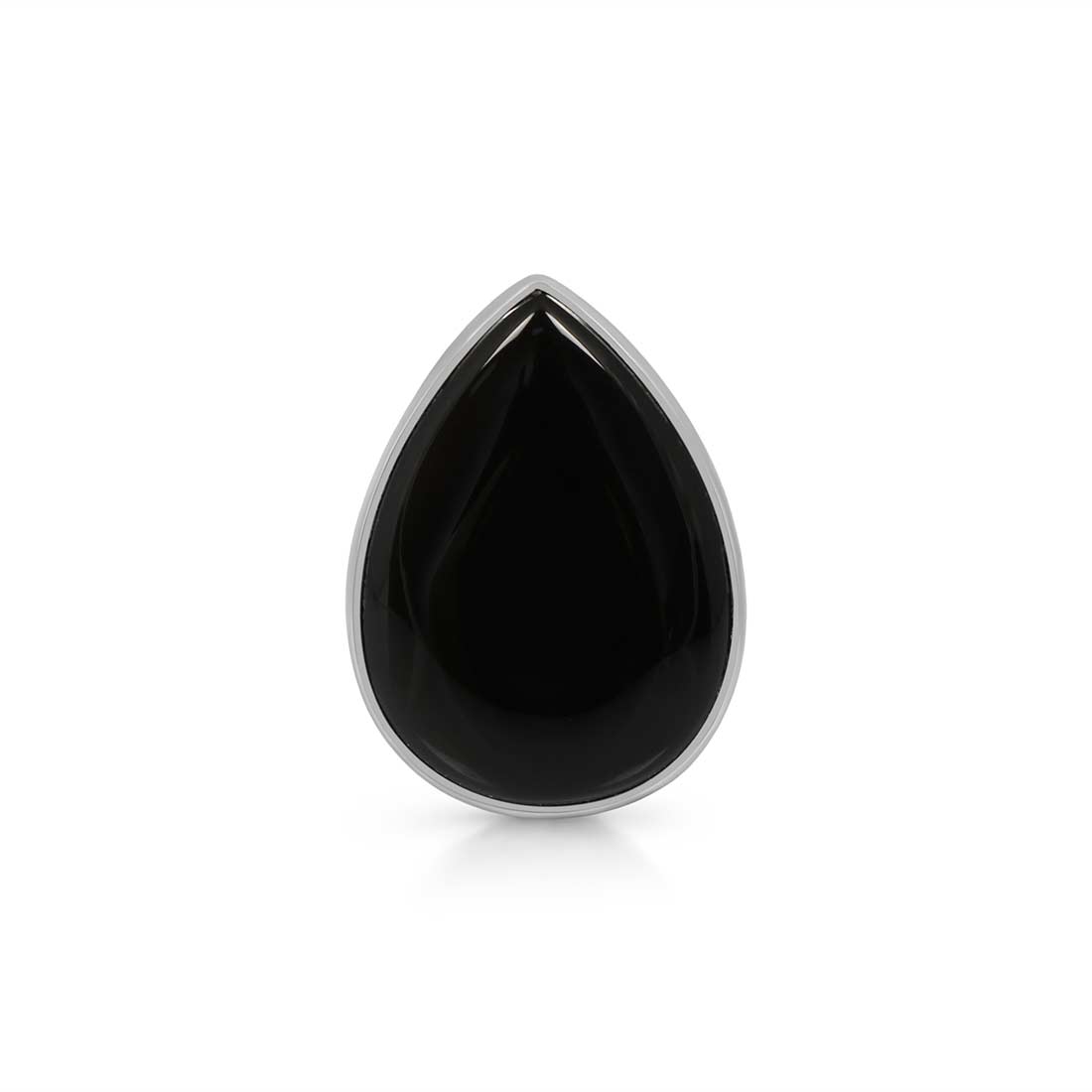 Black Onyx Adjustable Ring-(BOX-R-25)