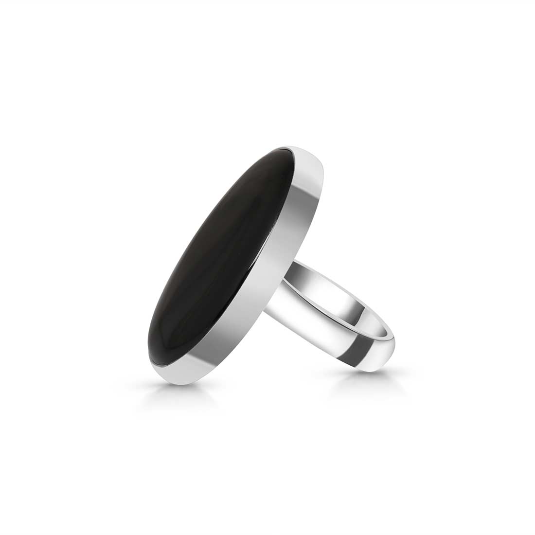 Black Onyx Adjustable Ring-(BOX-R-3)