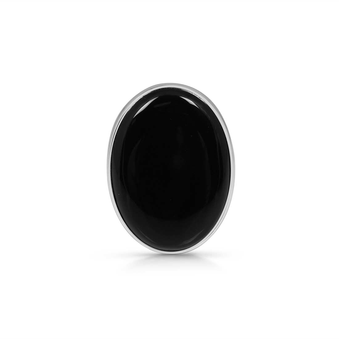 Black Onyx Adjustable Ring-(BOX-R-32)