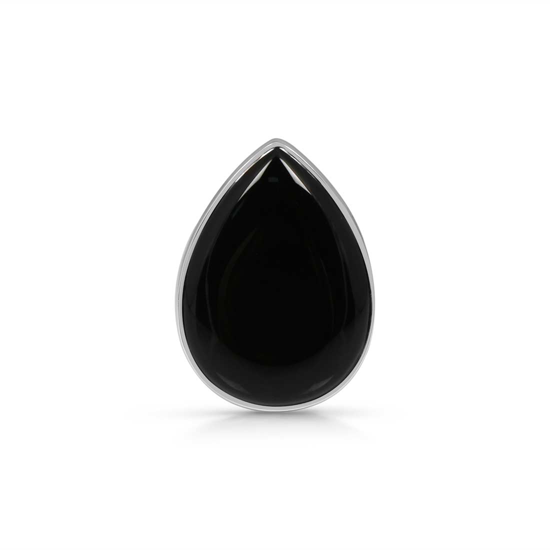 Black Onyx Adjustable Ring-(BOX-R-33)