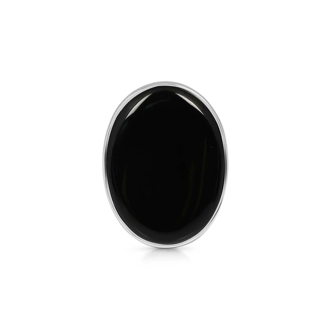 Black Onyx Adjustable Ring-(BOX-R-38)