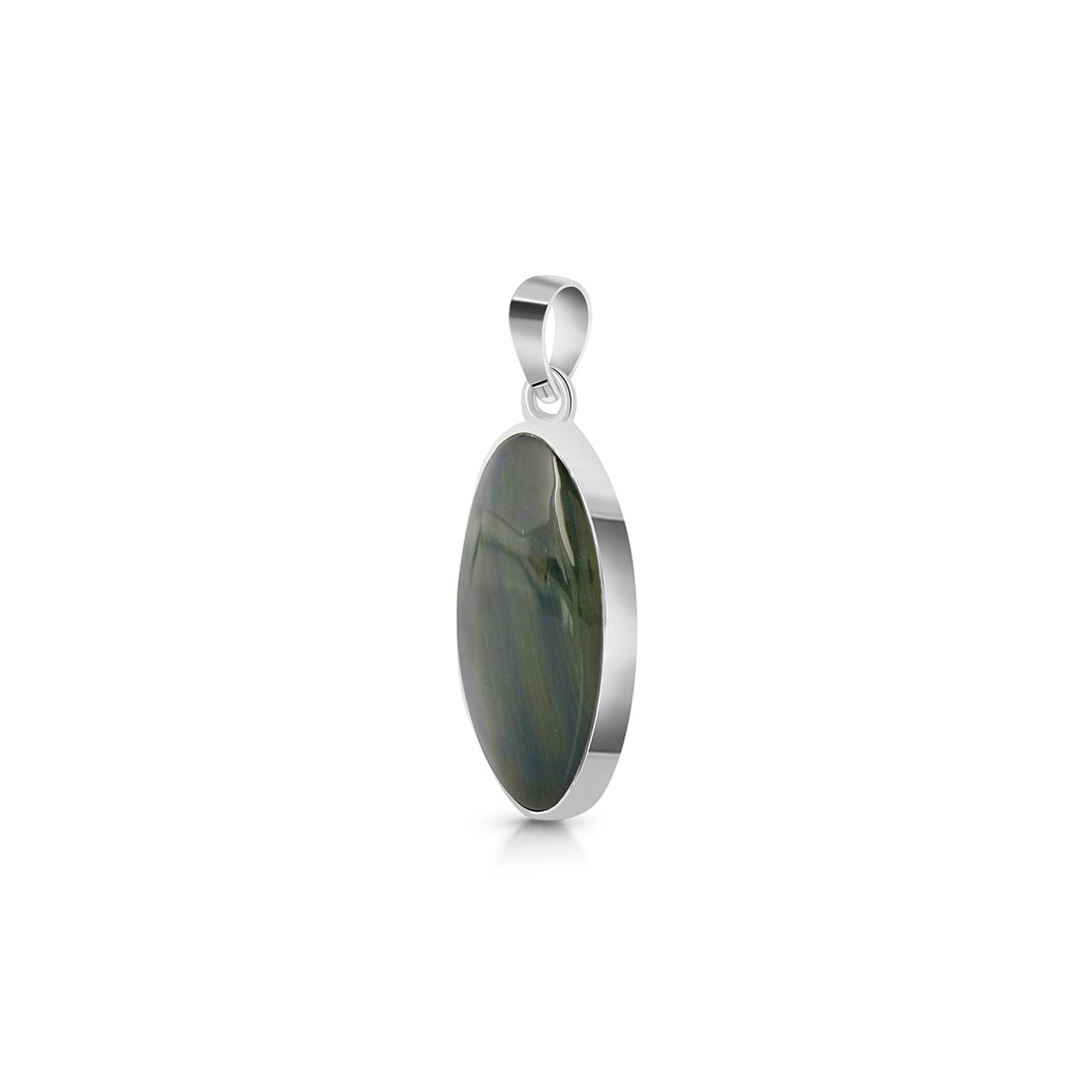 Blue Tiger Eye Pendant-(BTE-P-24.)