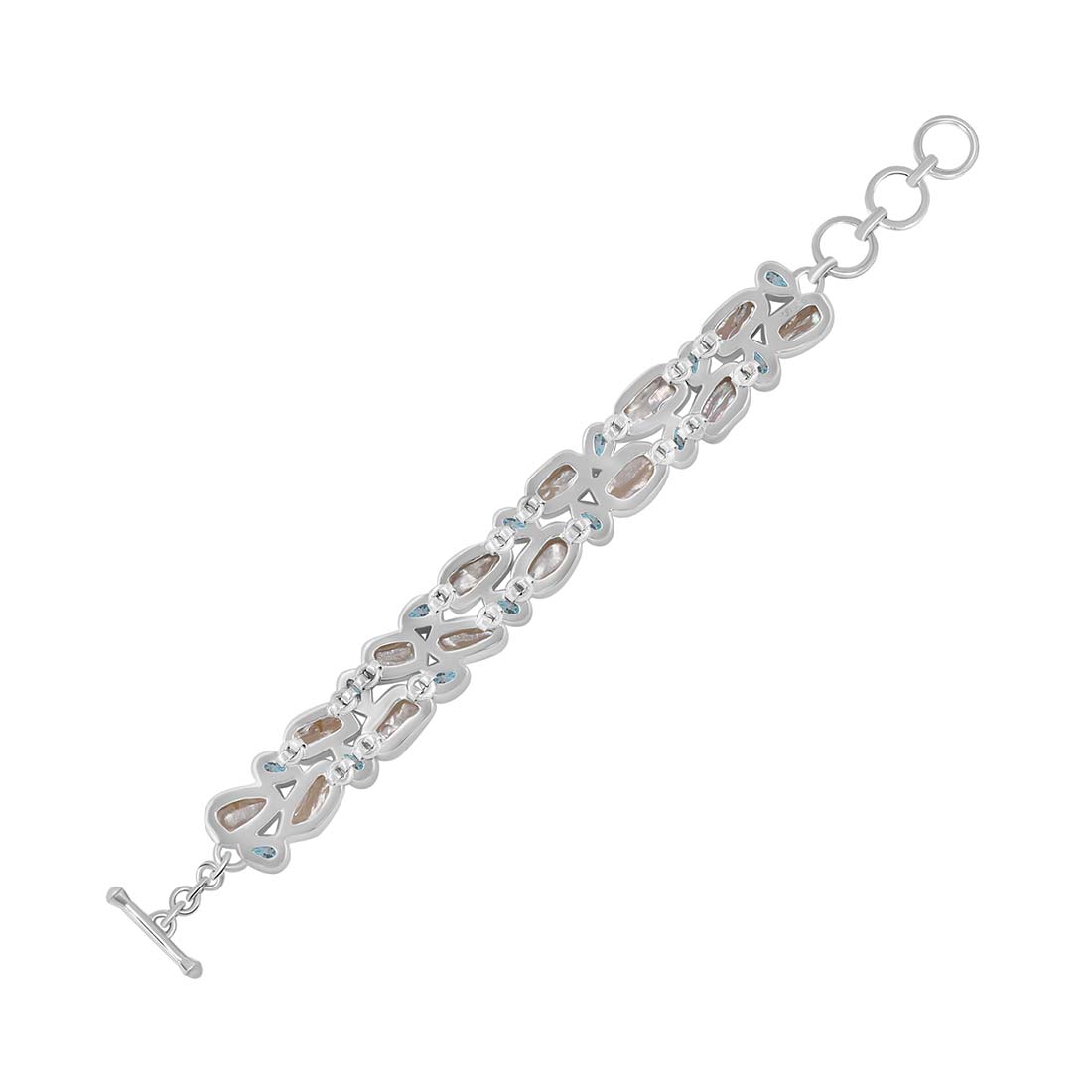 Biwa Pearl Bracelet-(BWP-B-2)