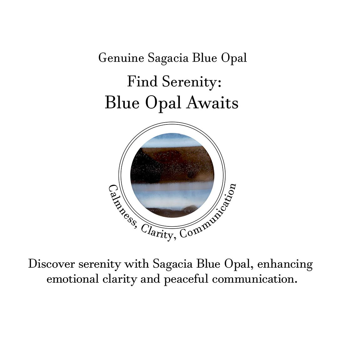 Blue Opal Pendant-(BLO-P-1.)