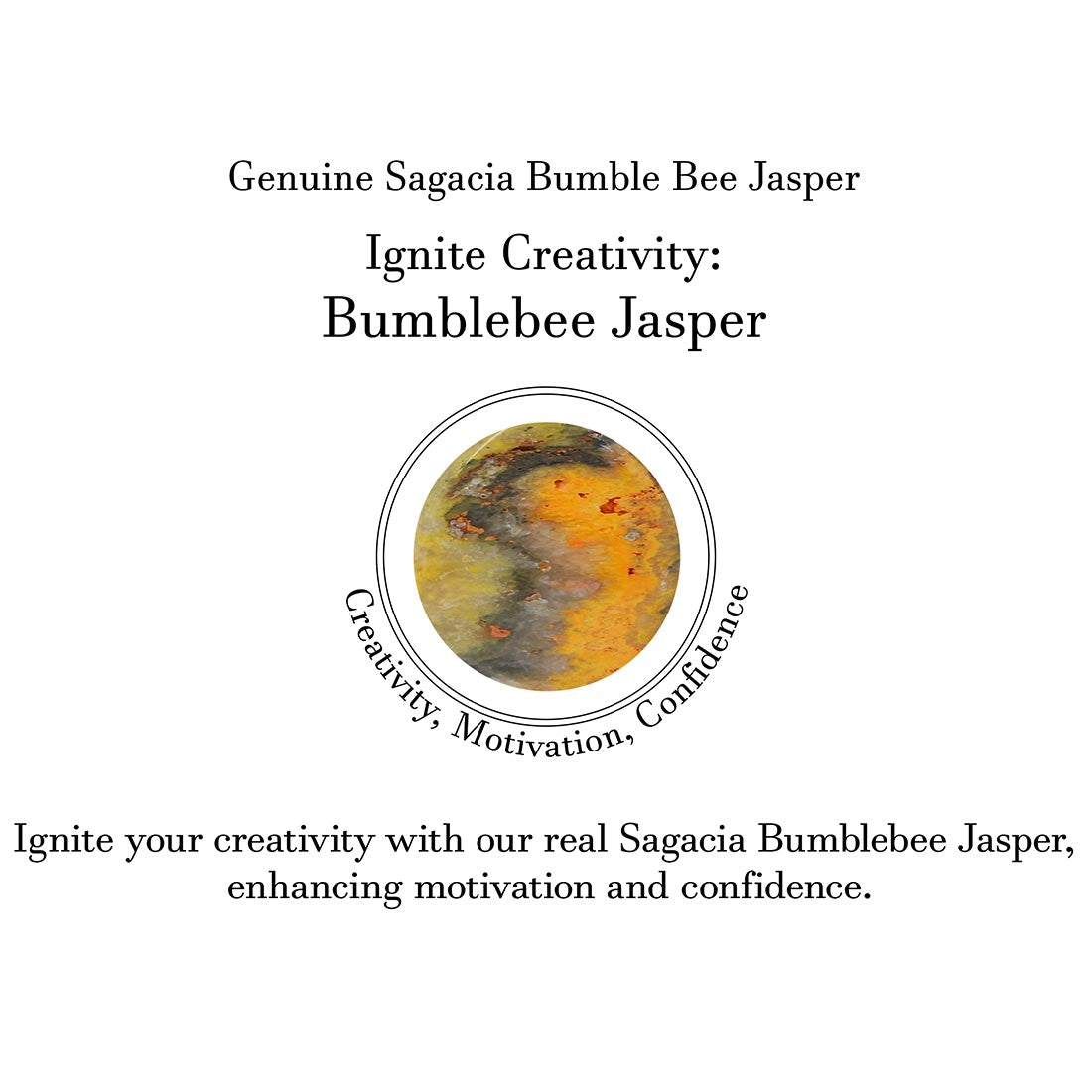 Bumble Bee Jasper Earring-(BBJ-E-20)