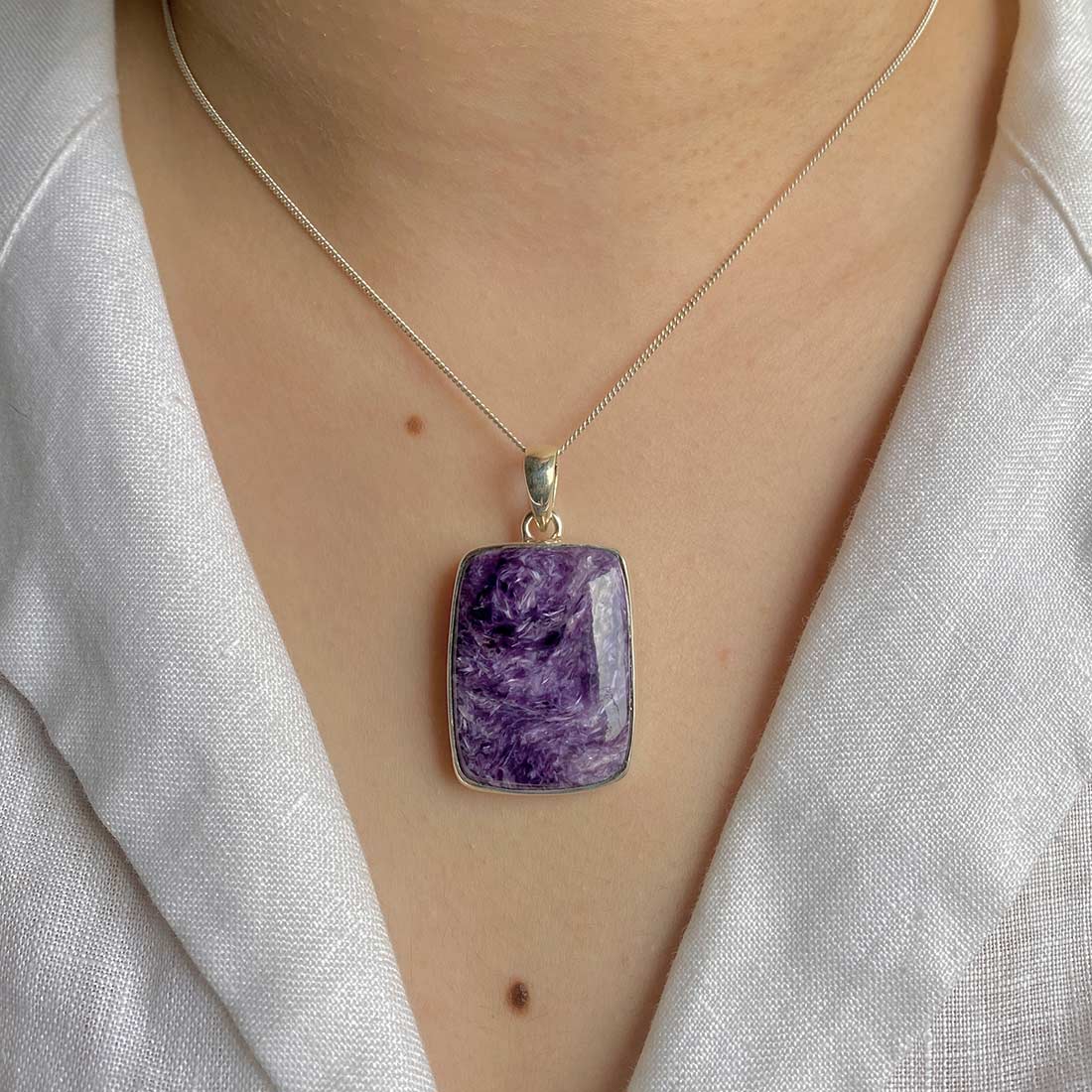 Charoite Pendant-(CHR-P-13.)