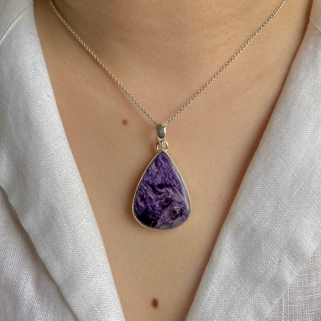 Charoite Pendant-(CHR-P-17.)