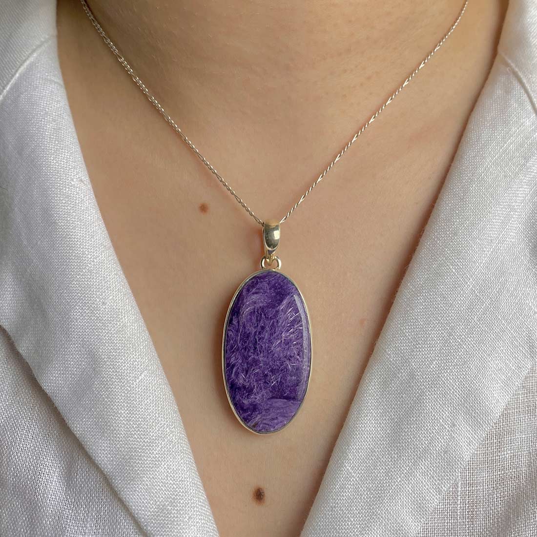 Charoite Pendant-(CHR-P-3.)