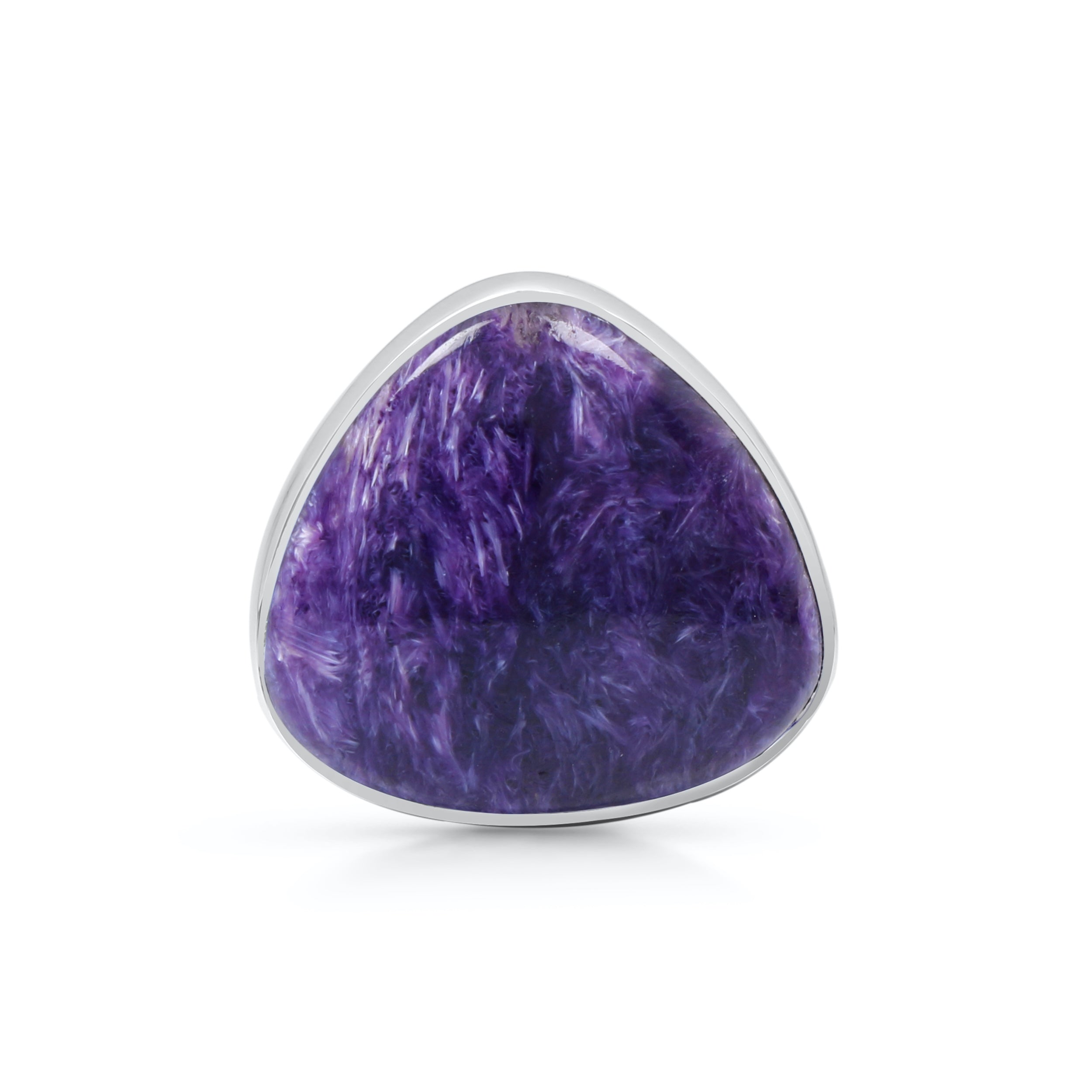 Charoite Adjustable Ring-(CHR-R-14)