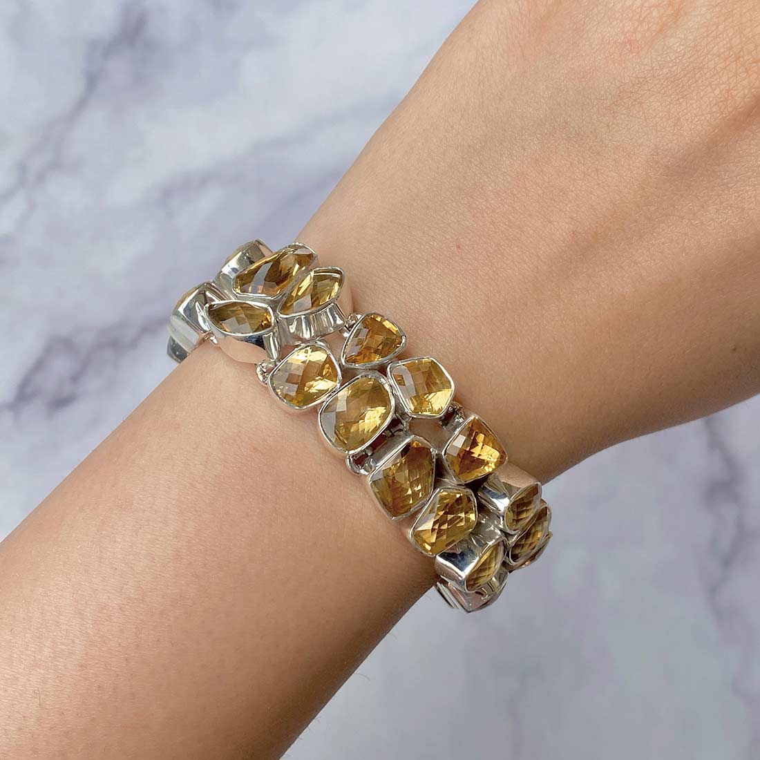 Citrine Bracelet-(CIT-B-1.)