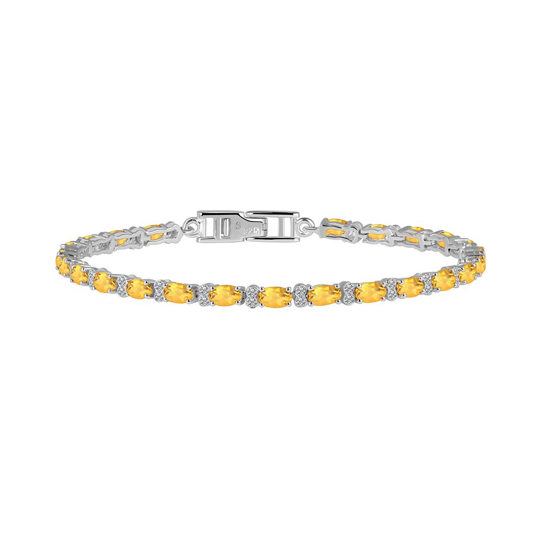 Citrine Bracelet-(CIT-SB-110.)