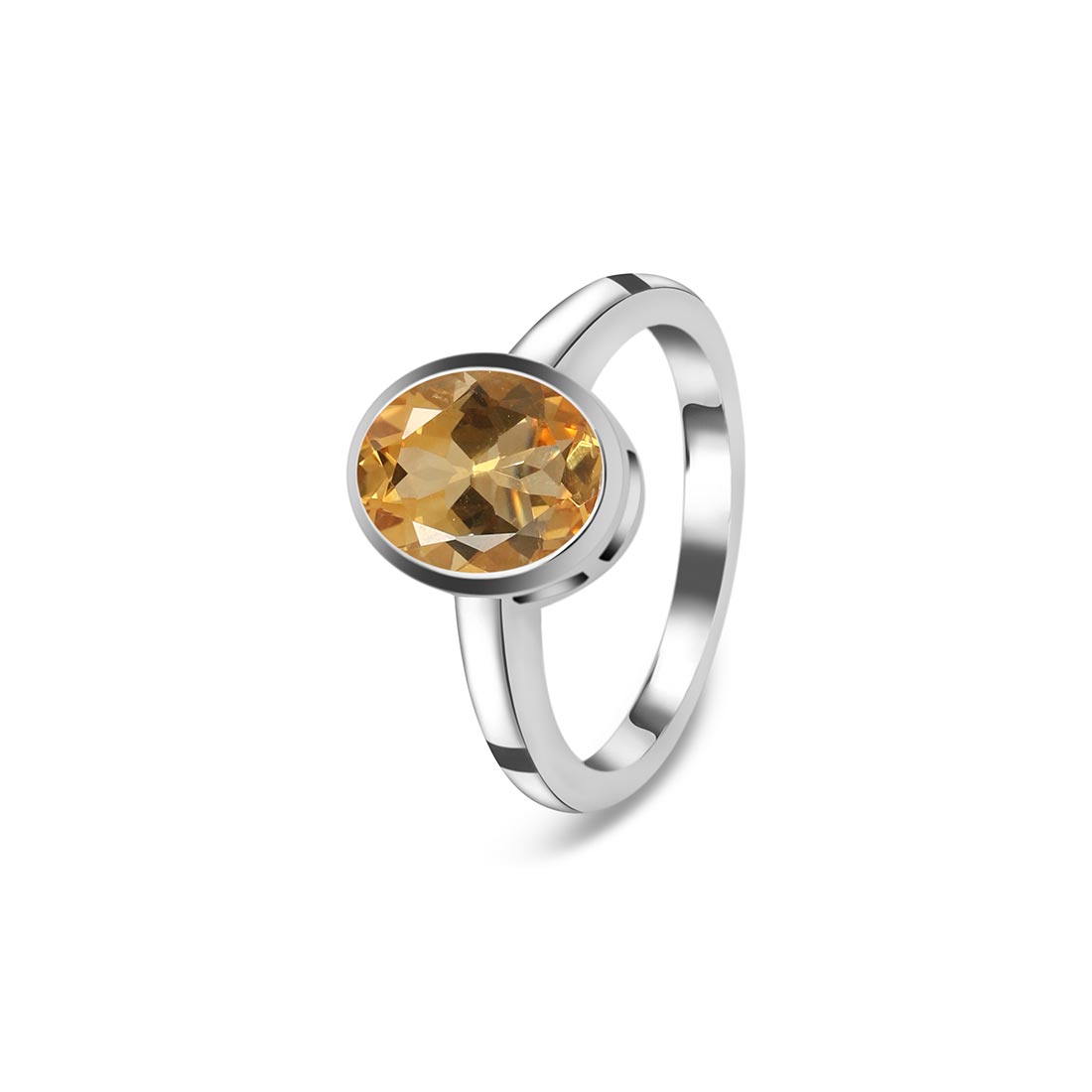 Citrine Ring-(CIT-SR-1623.)