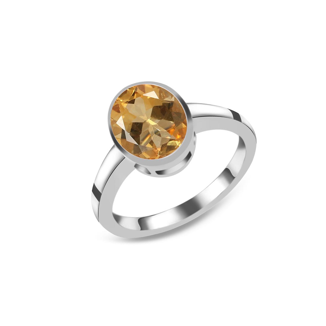 Citrine Ring-(CIT-SR-1623.)