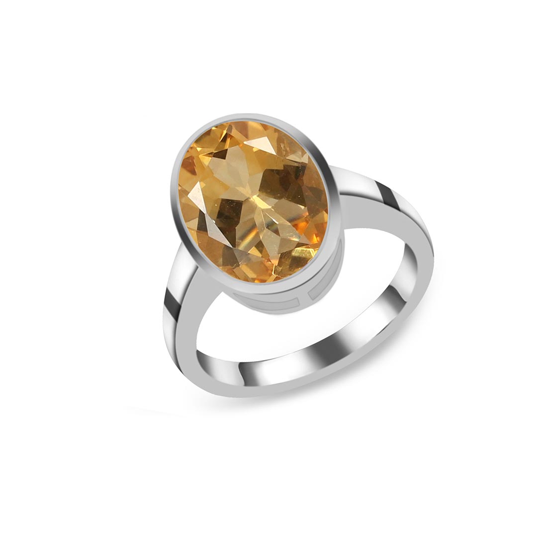 Citrine Ring-(CIT-SR-1892.)