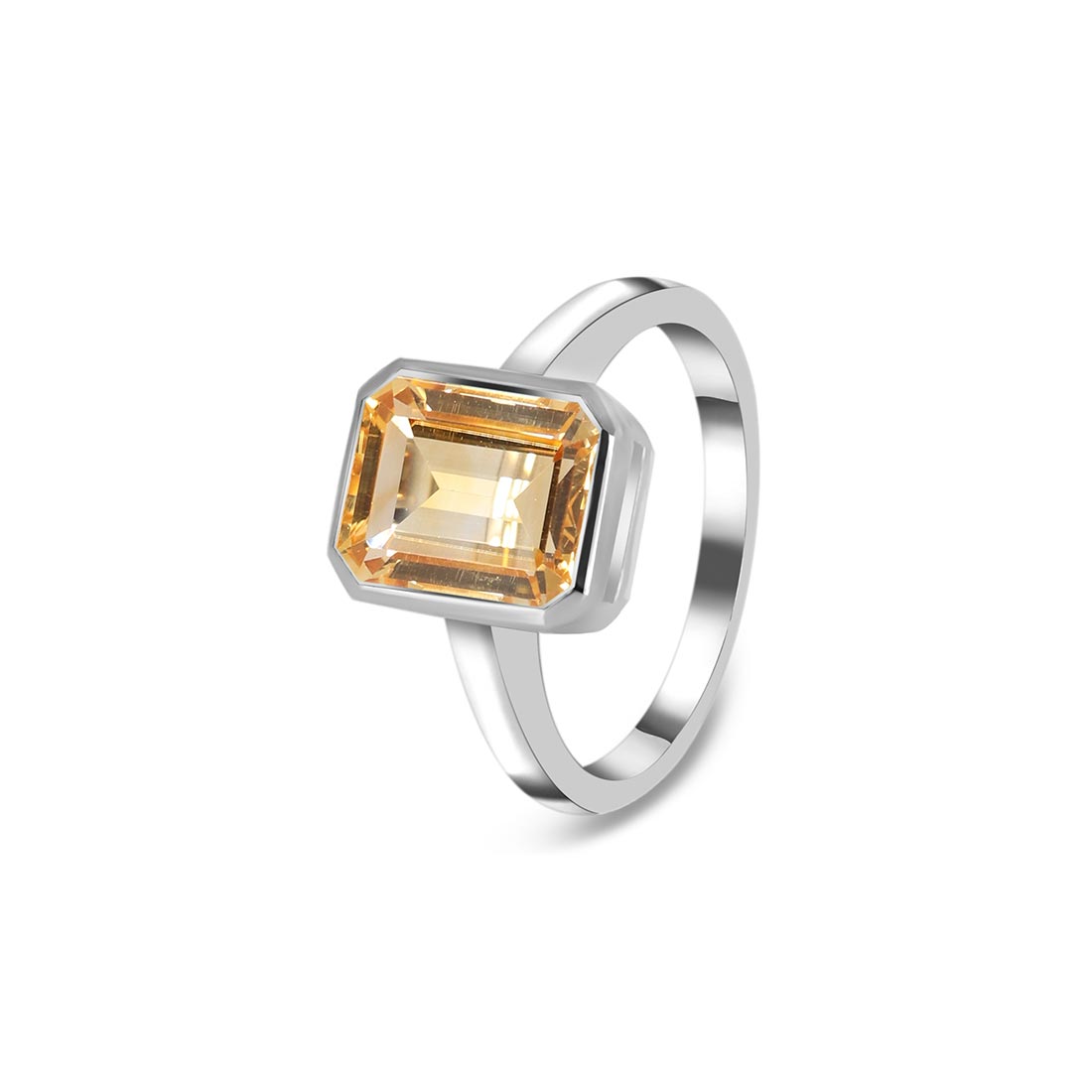 Citrine Ring-(CIT-SR-1926.)