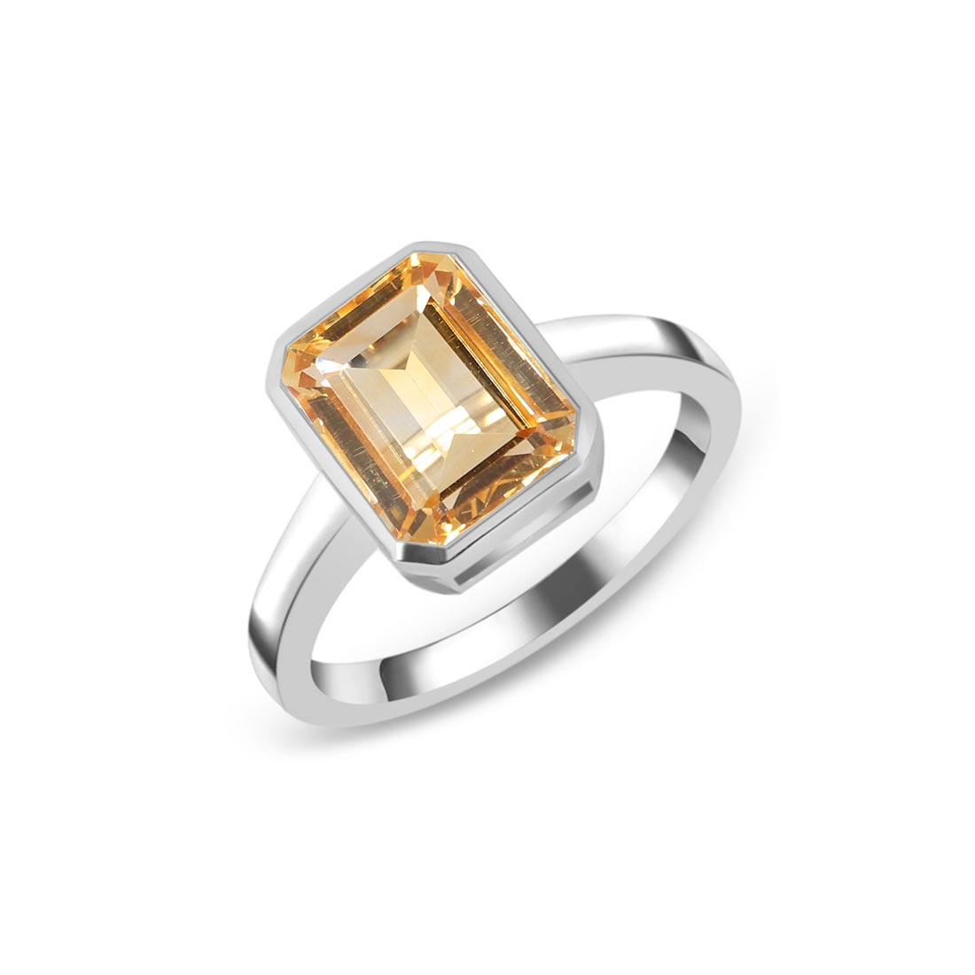 Citrine Ring-(CIT-SR-1926.)