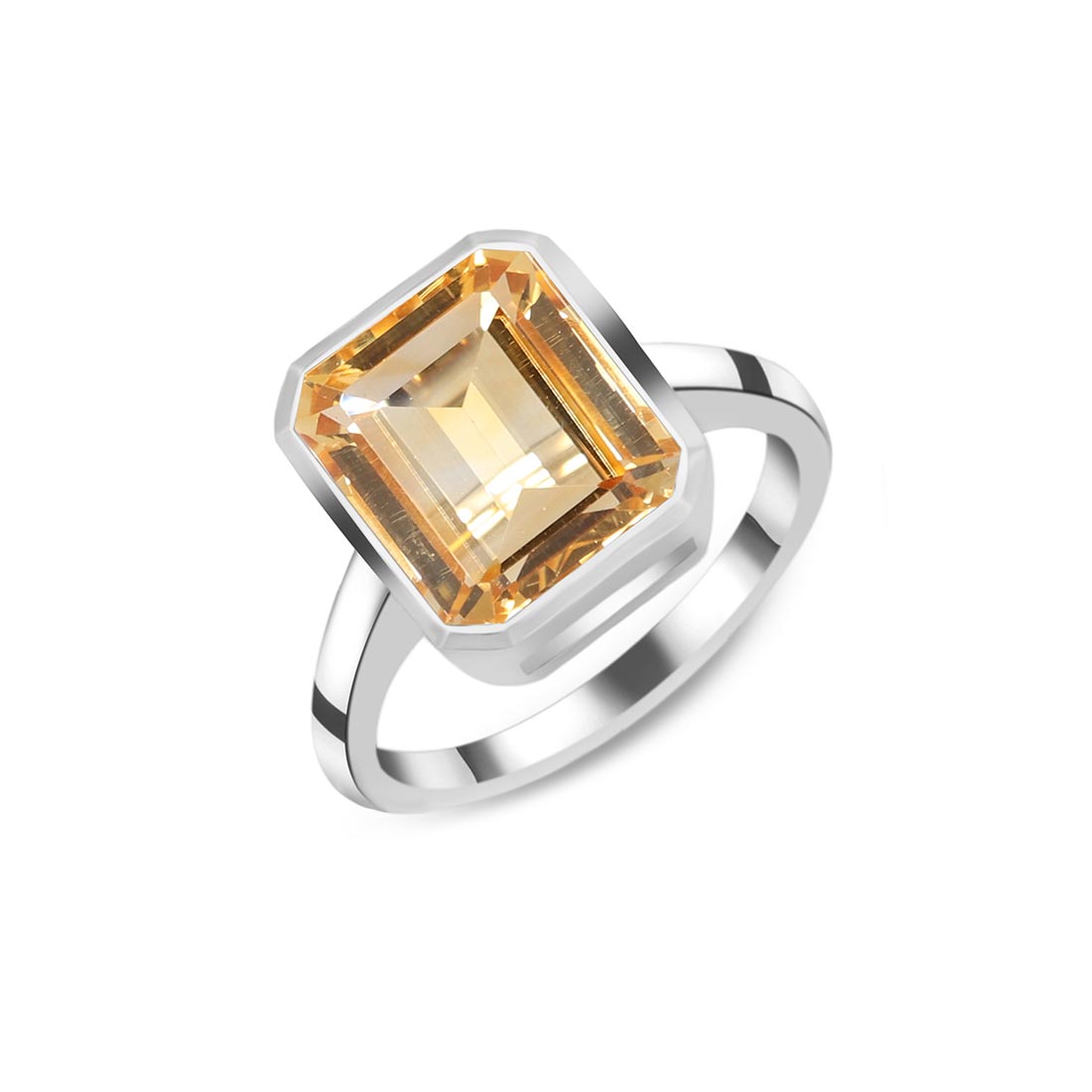 Citrine Ring-(CIT-SR-1927.)