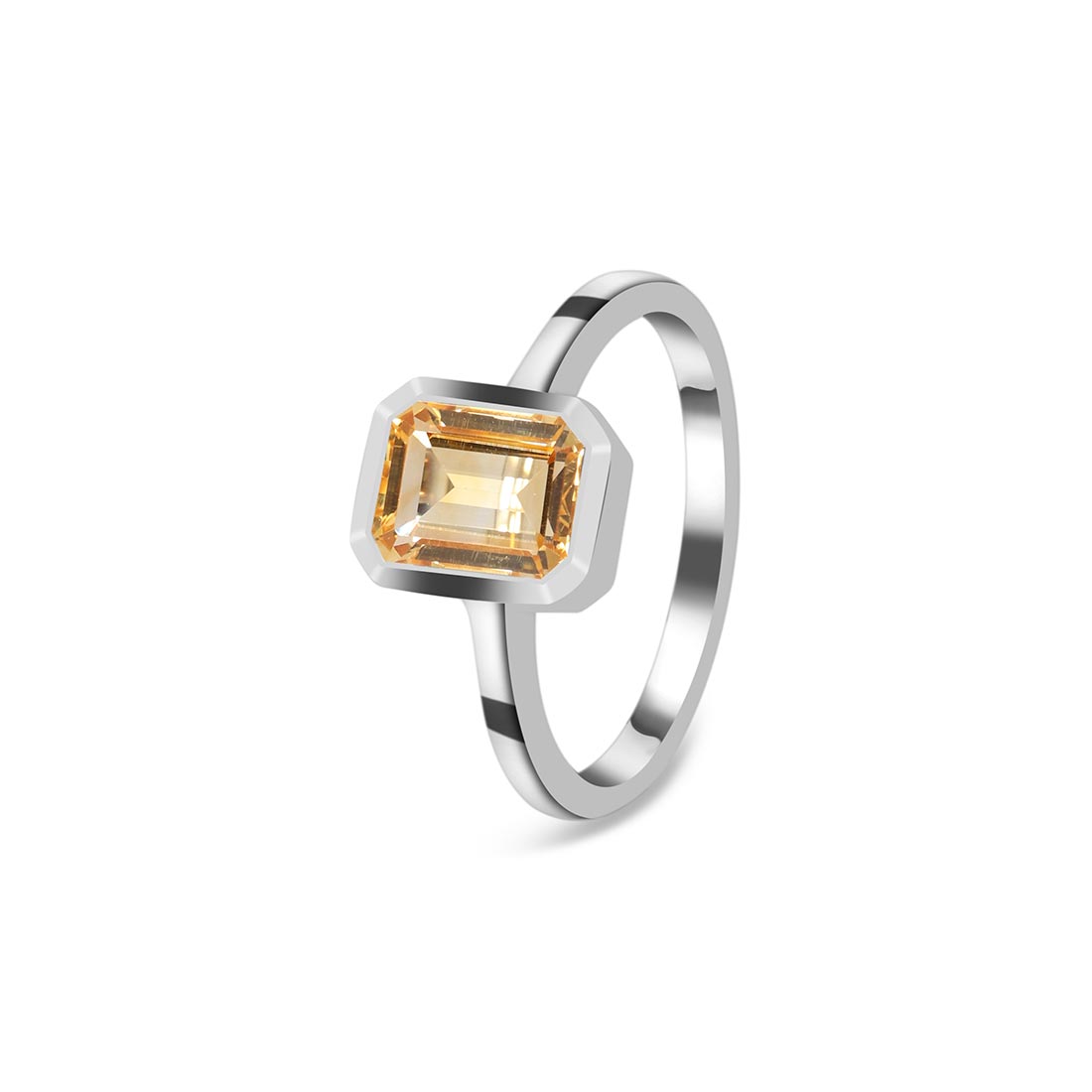 Citrine Ring-(CIT-SR-246.)