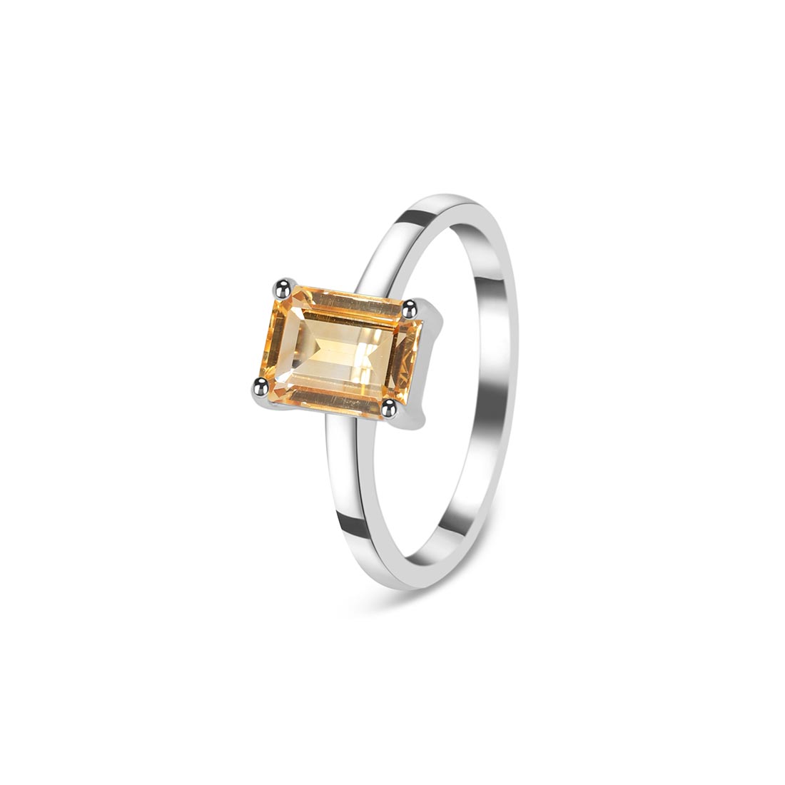 Citrine Ring-(CIT-SR-247.)