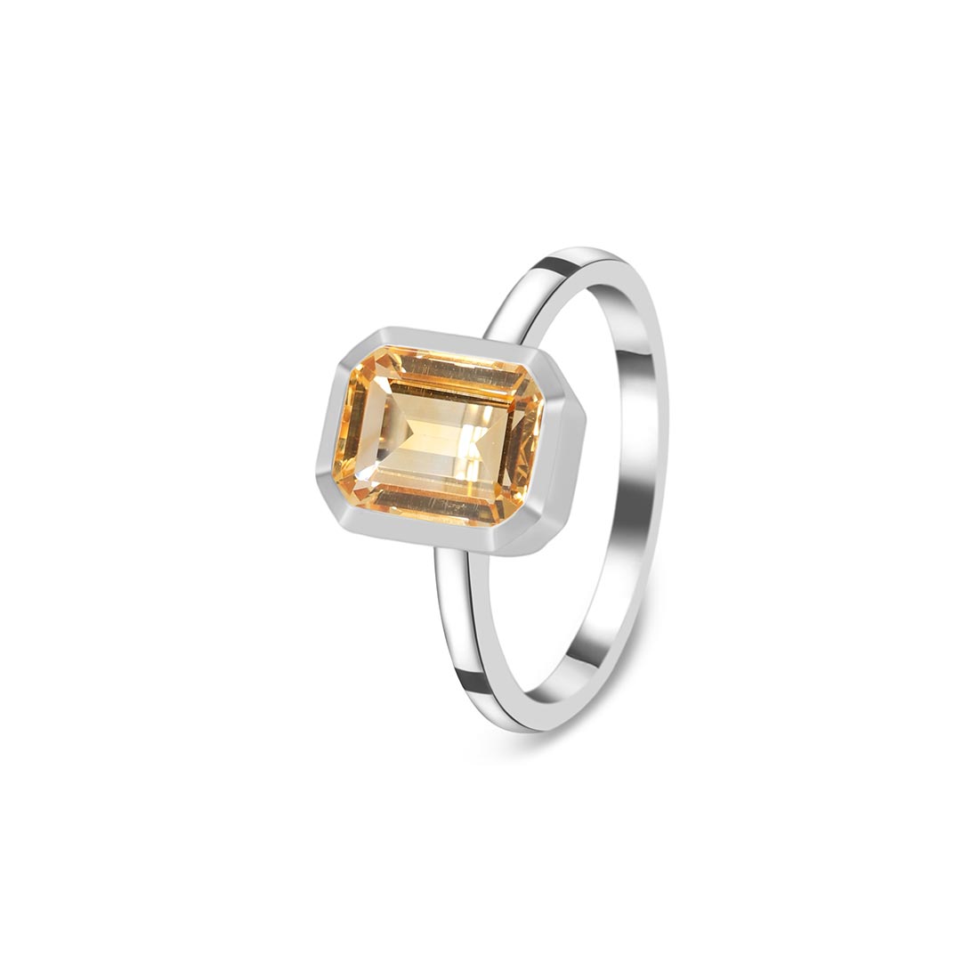 Citrine Ring-(CIT-SR-250.)