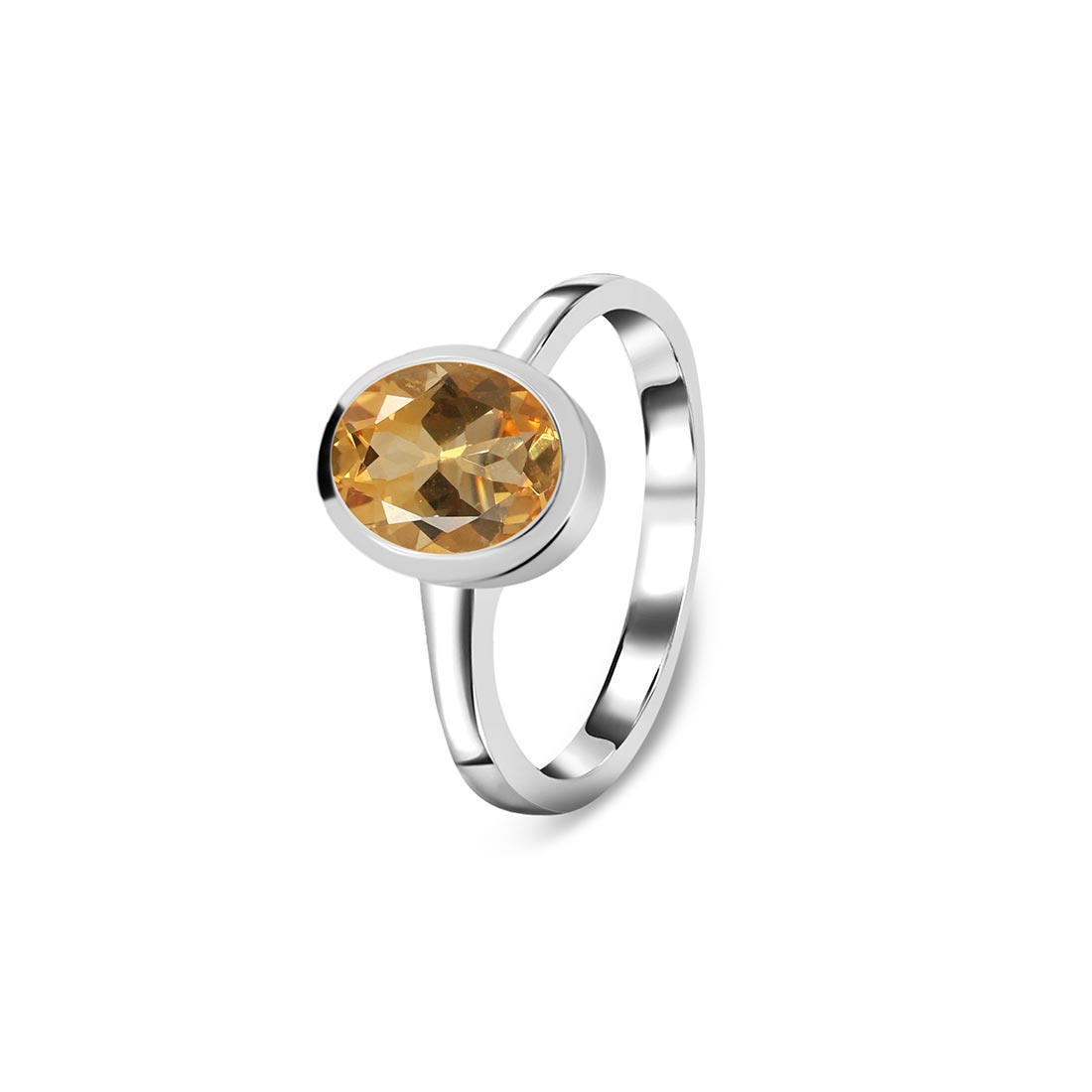 Citrine Ring-(CIT-SR-251.)