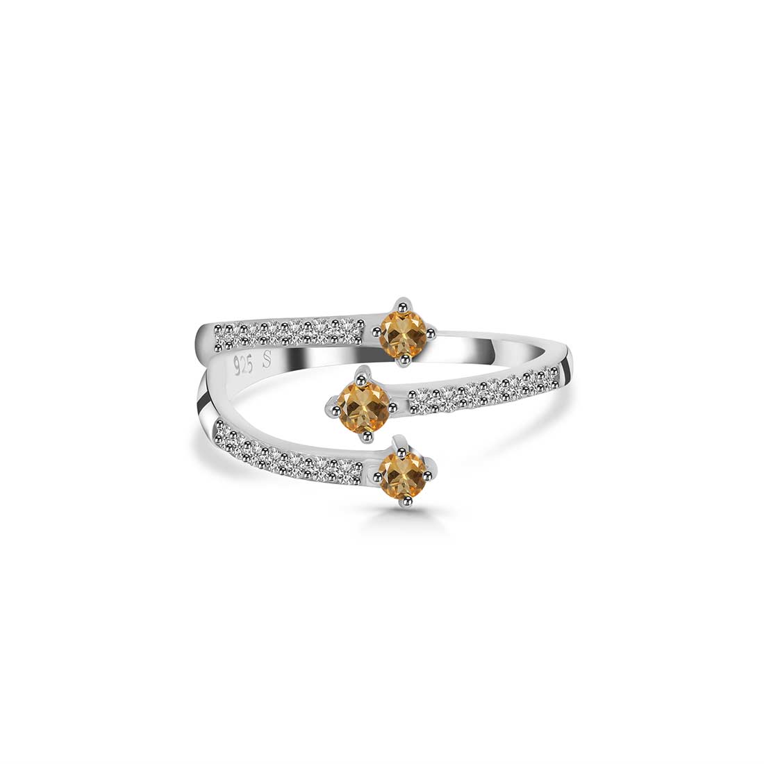 Citrine Ring-(CIT-SR-2520.)