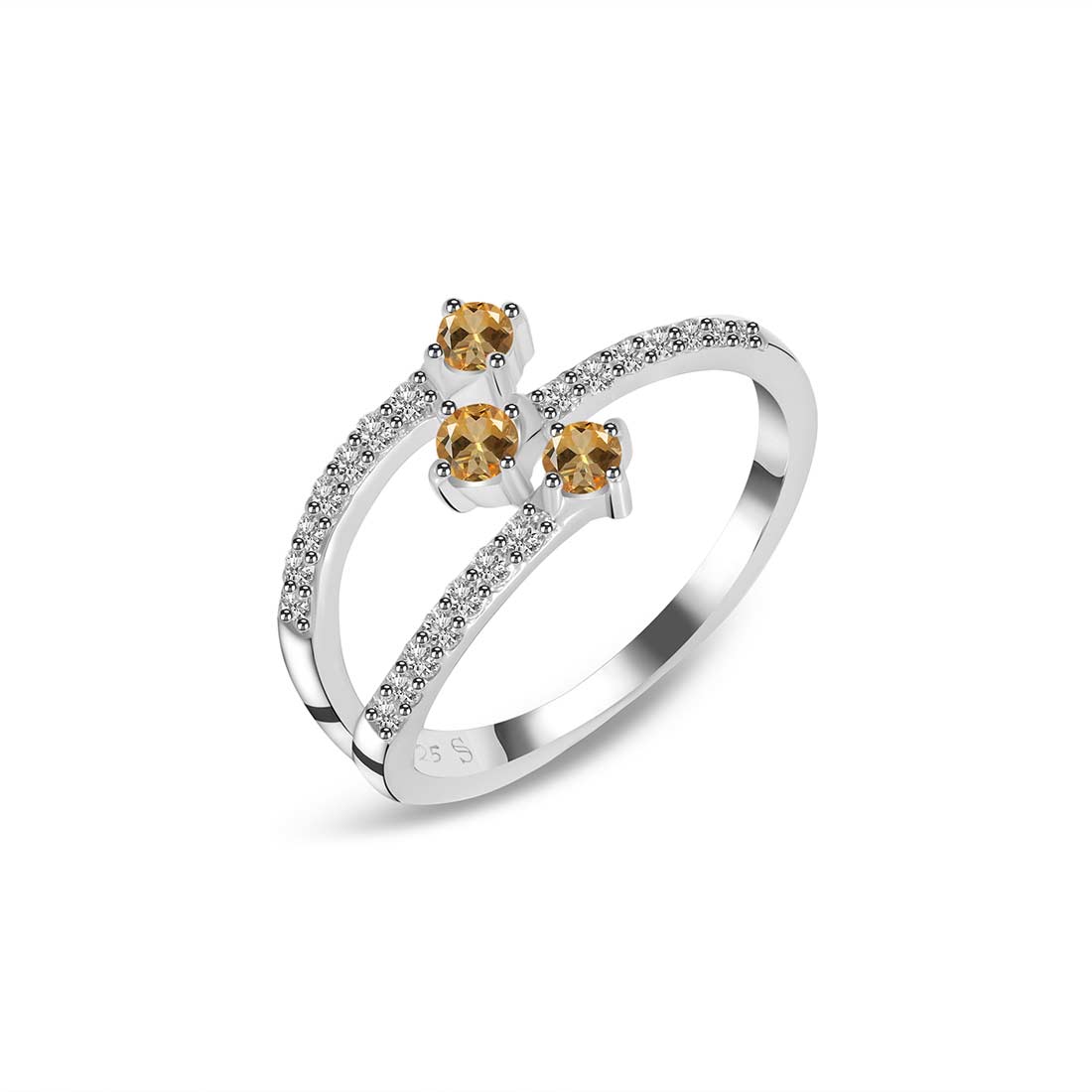 Citrine Ring-(CIT-SR-2520.)