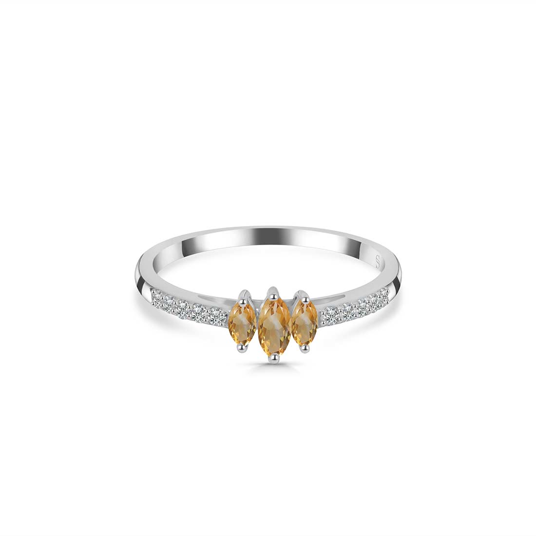 Citrine Ring-(CIT-SR-2540.)