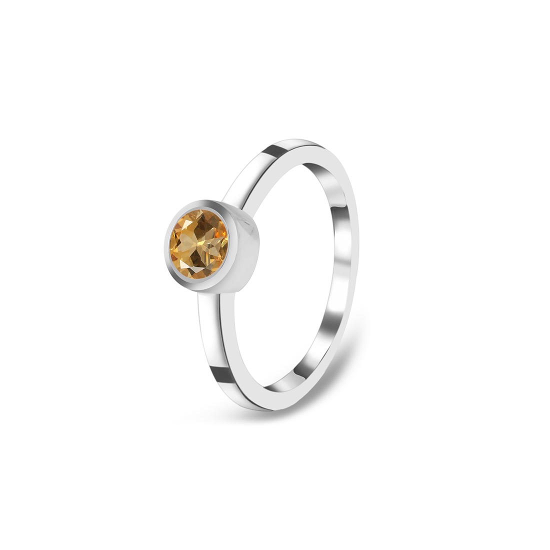 Citrine Ring-(CIT-SR-4029.)