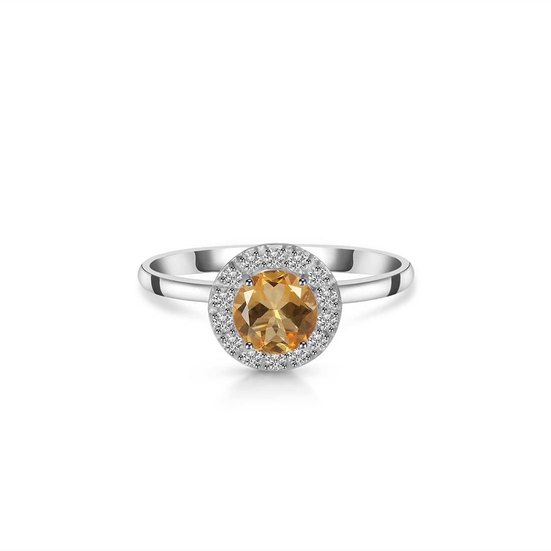 Citrine Ring-(CIT-SR-1768.)