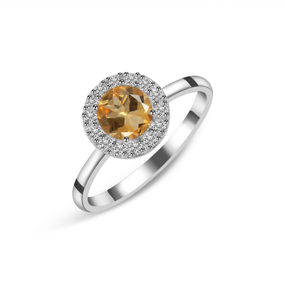 Citrine Ring-(CIT-SR-1768.)