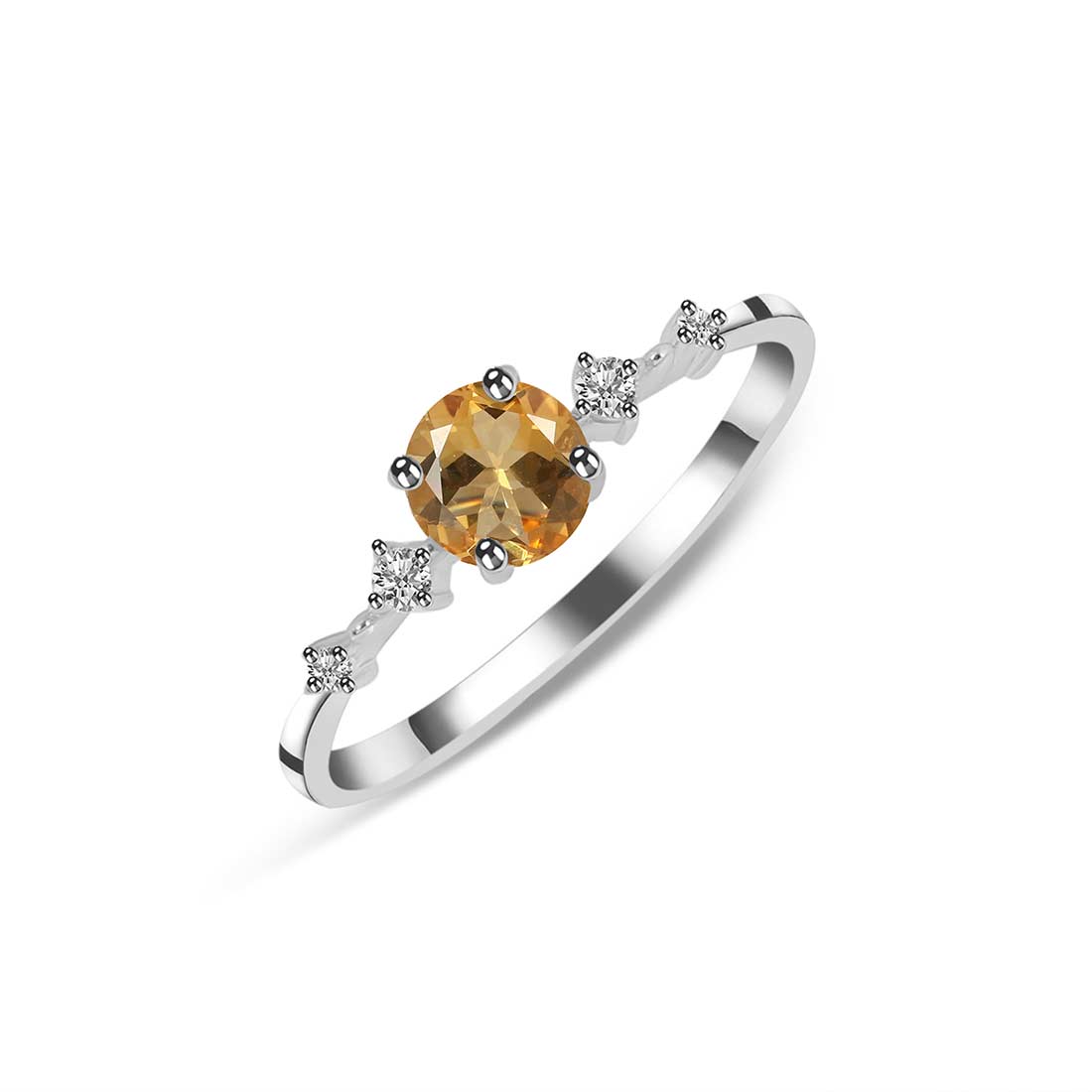 Citrine Ring-(CIT-SR-1939.)