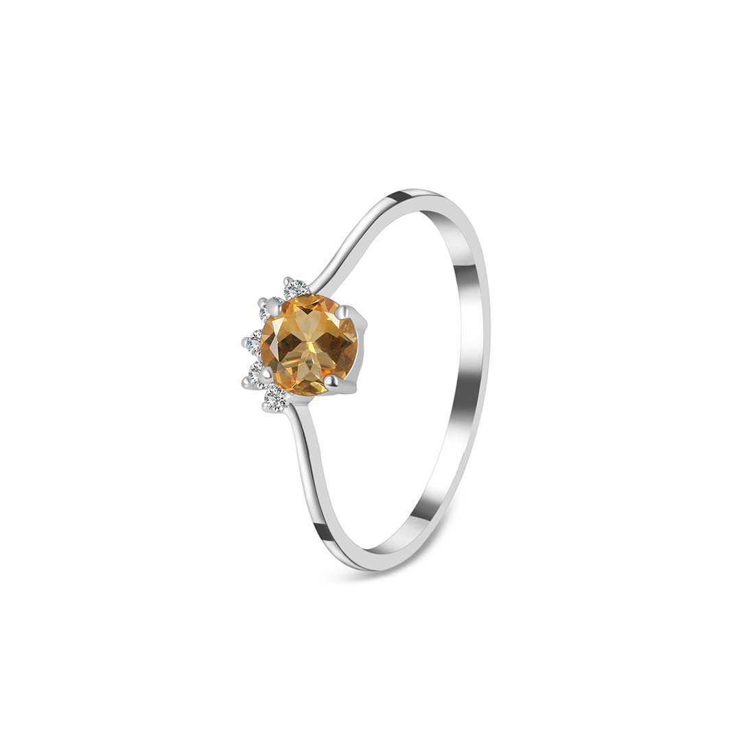 Citrine Ring-(CIT-SR-1942.)